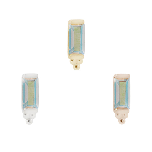 Dior Threadless End with Mercury Mist Topaz Threadless Ends Buddha Jewelry