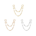 Tile Double Chain Chains Buddha Jewelry