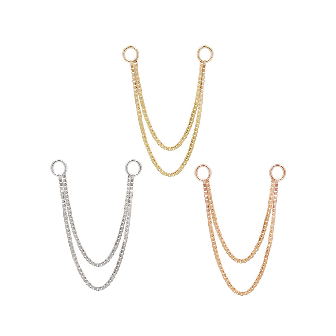 Box Double Chain Chains Buddha Jewelry