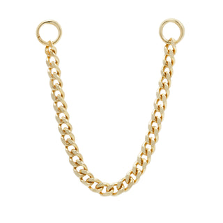 Faceted Chain Chains Buddha Jewelry Yellow Gold 16.0 mm 