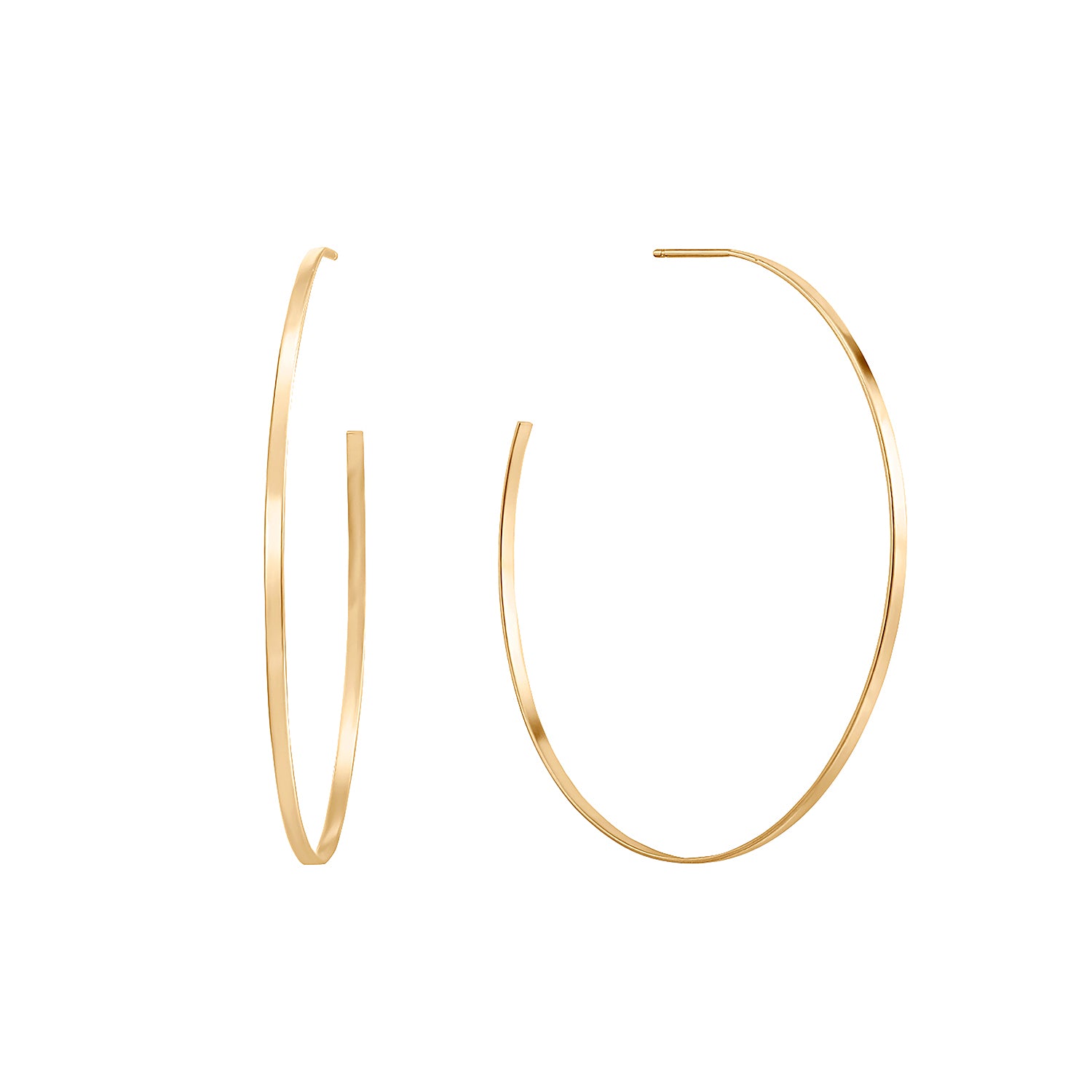 RION x Buddha Jewelry Abundant Flat Hoops Earrings RION x Buddha Jewelry   