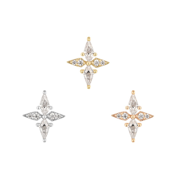 Feeling Myself Threadless End with CZ Threadless Ends Buddha Jewelry