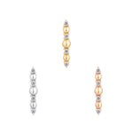 Chance Threadless End with CZ Threadless Ends Buddha Jewelry