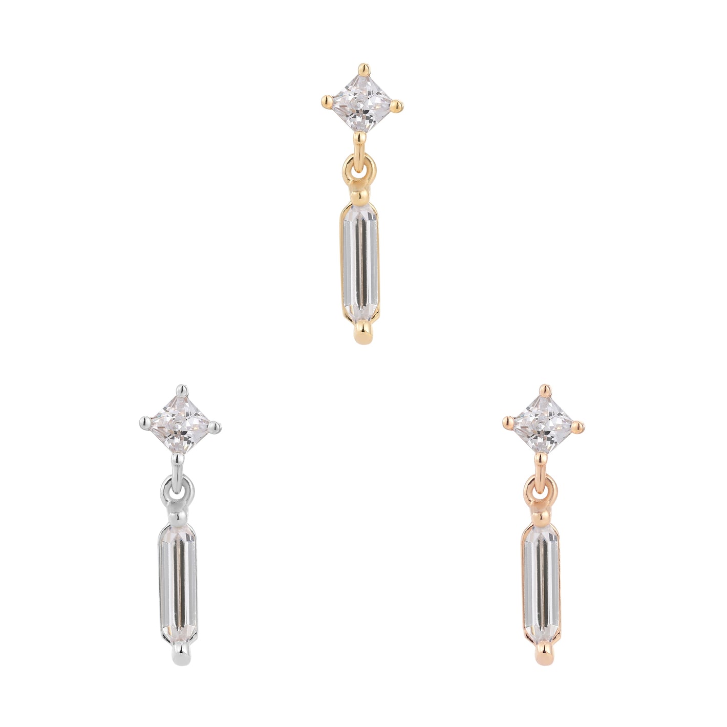 Aha Moment Threadless End with CZ Threadless Ends Buddha Jewelry