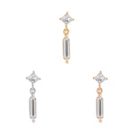 Aha Moment Threadless End with CZ Threadless Ends Buddha Jewelry