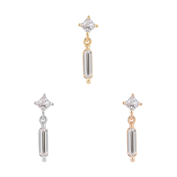 Aha Moment Threadless End with CZ Threadless Ends Buddha Jewelry