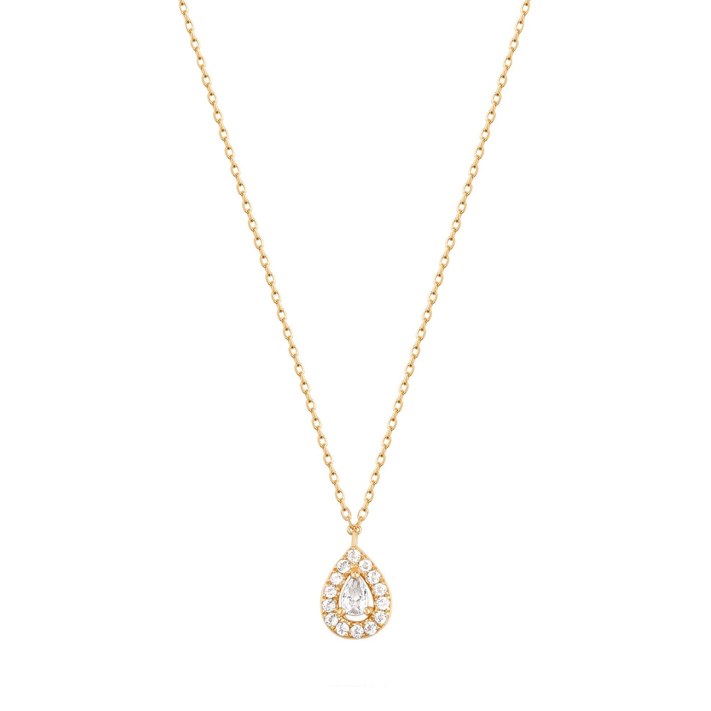 RION x Buddha Jewelry Arlo Necklace with White Topaz Necklaces RION x Buddha Jewelry