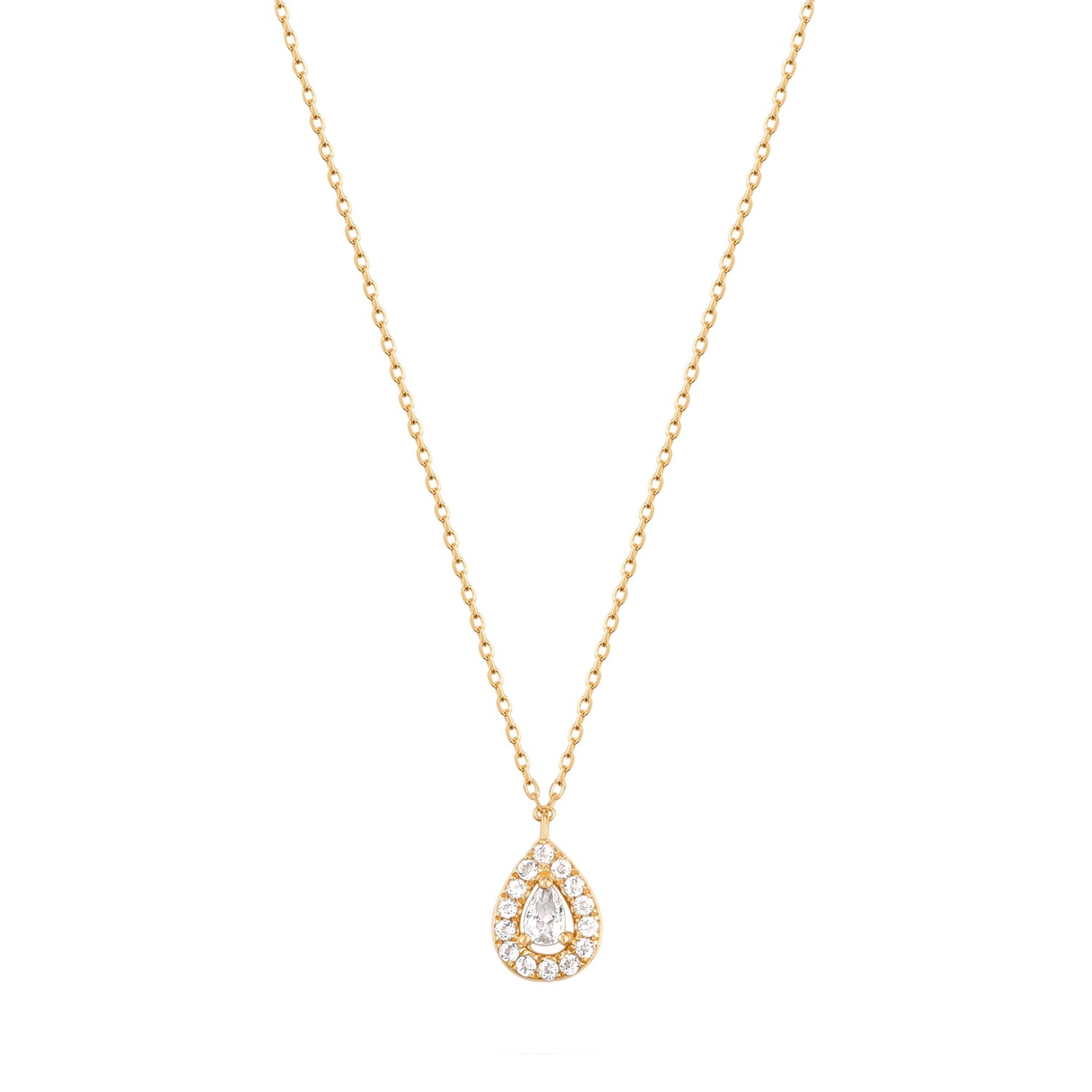 RION x Buddha Jewelry Arlo Necklace with White Topaz Necklaces RION x Buddha Jewelry