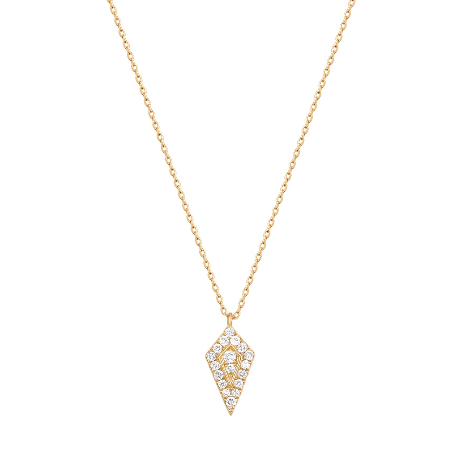 RION x Buddha Jewelry Lark Necklace with Diamond Necklaces RION x Buddha Jewelry