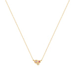 RION x Buddha Jewelry Poppi Necklace with Ruby Necklaces RION x Buddha Jewelry