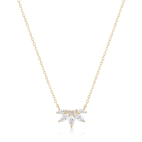 RION x Buddha Jewelry Valentina Necklace with Diamond Necklaces RION x Buddha Jewelry