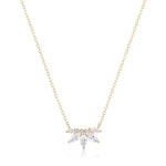 RION x Buddha Jewelry Valentina Necklace with White Sapphire Necklaces RION x Buddha Jewelry