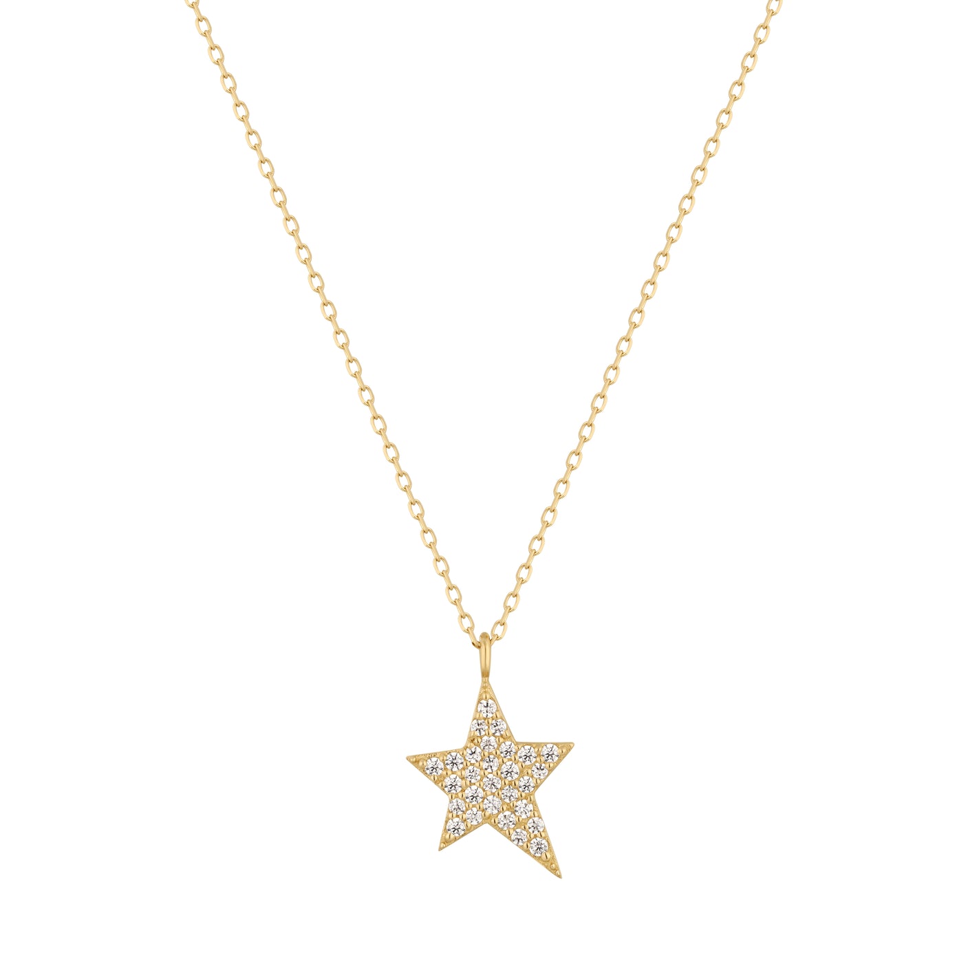 RION x Buddha Jewelry Starlight Necklace with Diamond Necklaces RION x Buddha Jewelry 14k Yellow Gold