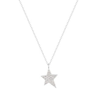 RION x Buddha Jewelry Starlight Gold Necklace - Genuine Diamond Necklaces RION x Buddha Jewelry White Gold  