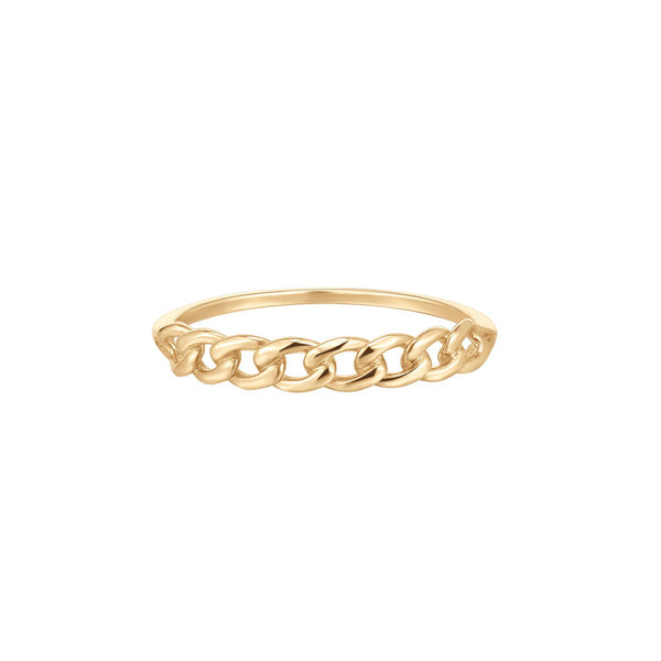 RION x Buddha Jewelry Gold Chain Finger Ring Finger Rings RION x Buddha Jewelry