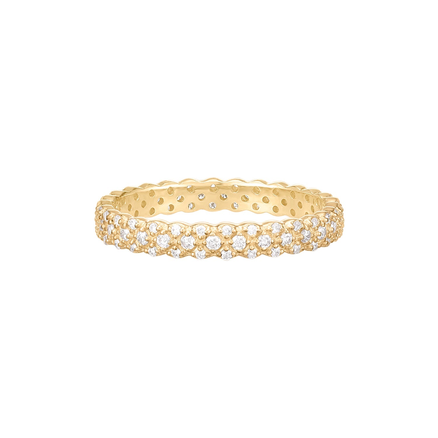RION x Buddha Jewelry Juno Finger Ring with Diamond Finger Rings RION x Buddha Jewelry