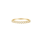 RION x Buddha Jewelry Imogen Finger Ring with White Sapphire Finger Rings RION x Buddha Jewelry