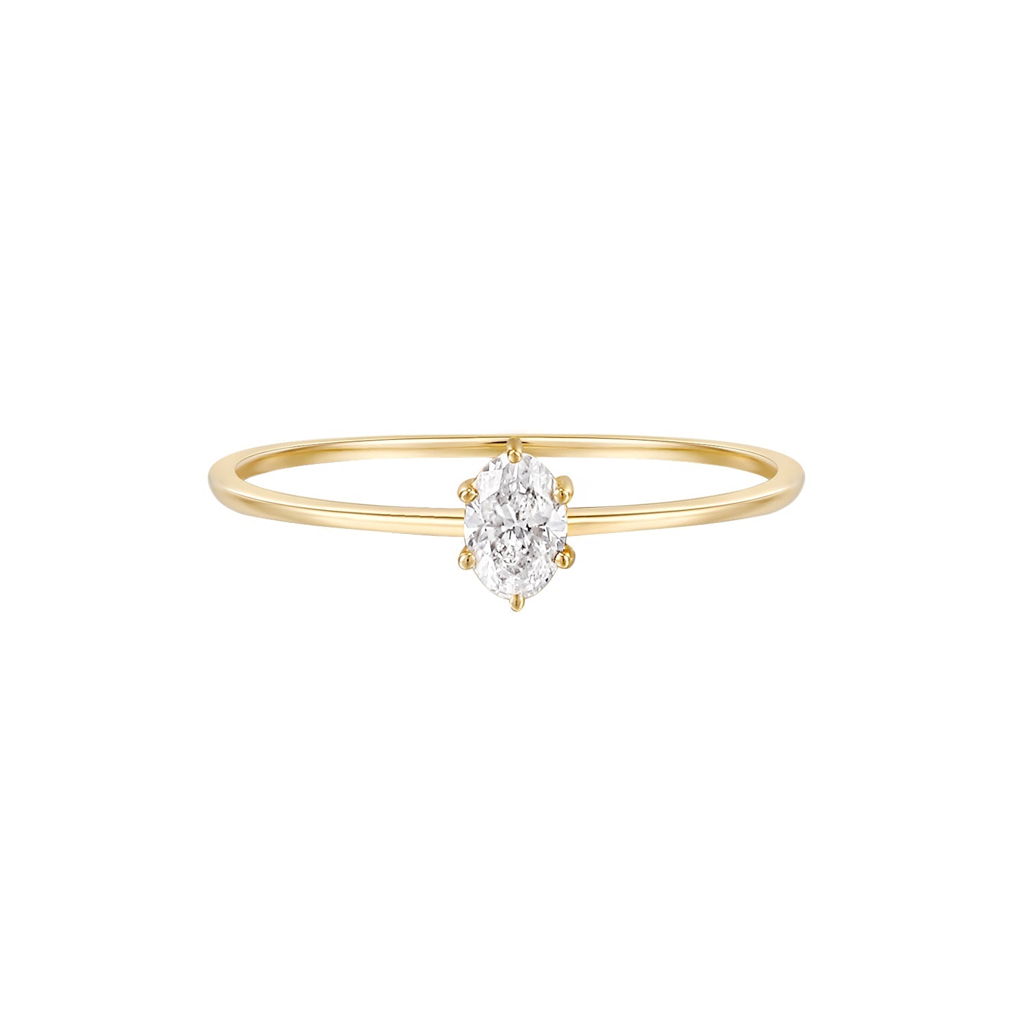 RION x Buddha Jewelry Ever After Finger Ring with Diamond Finger Rings RION x Buddha Jewelry