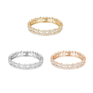 RION x Buddha Jewelry The Purfect Finger Ring - White Sapphire Finger Ring RION x Buddha Jewelry   