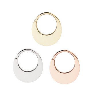 Haute - Solid 14kt Gold Seam Ring Seam Rings Buddha Jewelry Organics   