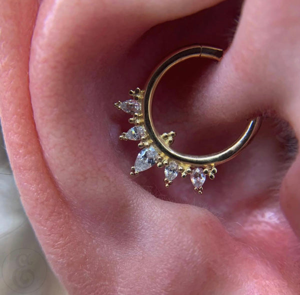 Taja Clicker with CZ Clickers Buddha Jewelry