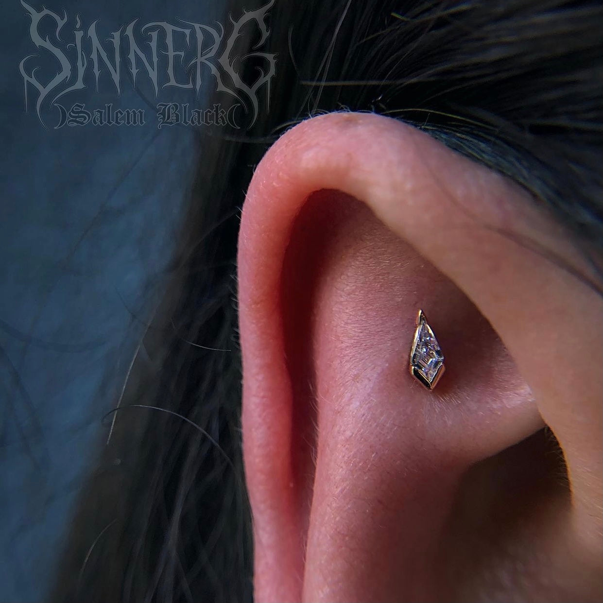 No Sleep Till Brooklyn Threadless End with CZ Threadless Ends Buddha Jewelry