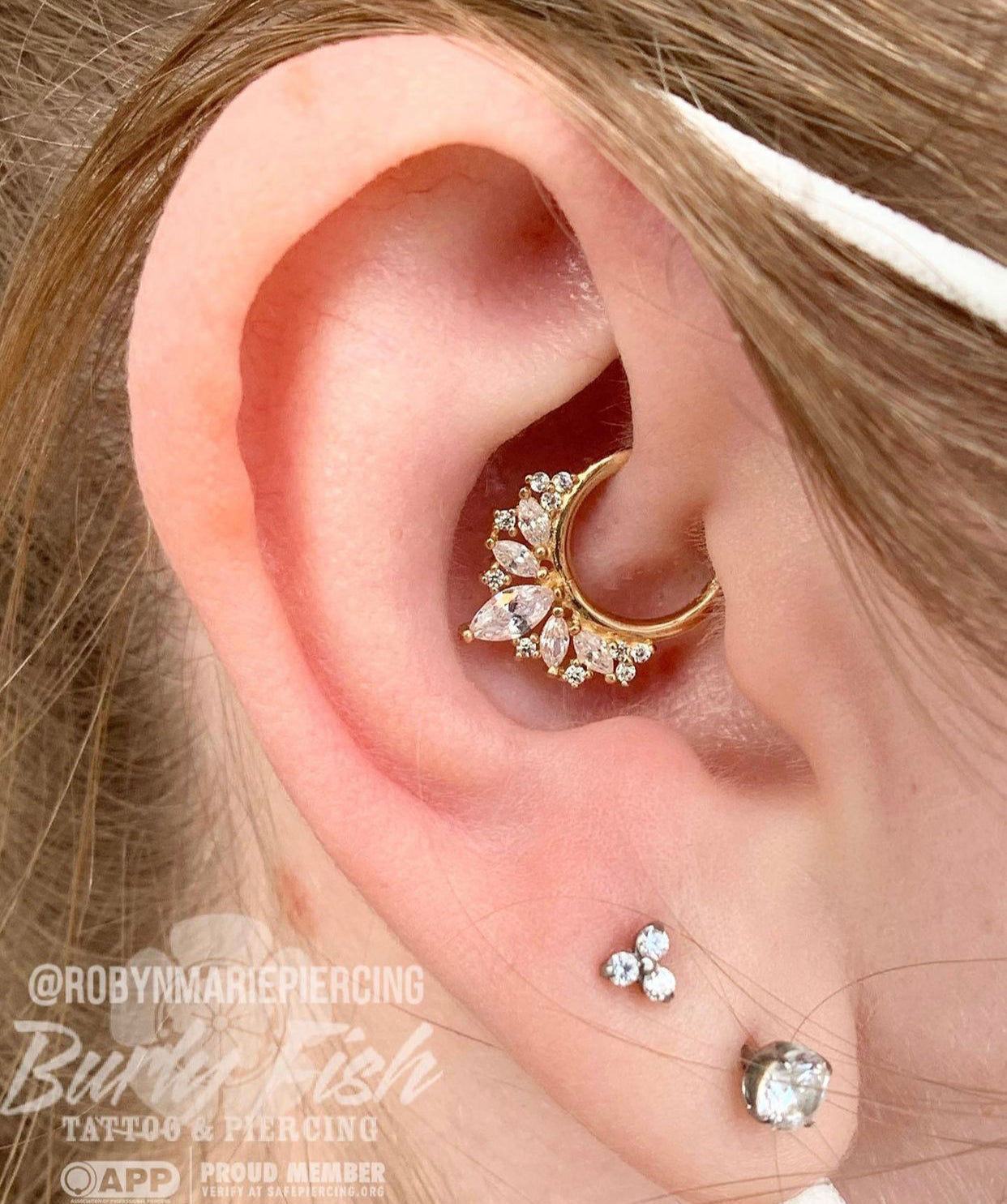 Elite Clicker with CZ Clickers Buddha Jewelry