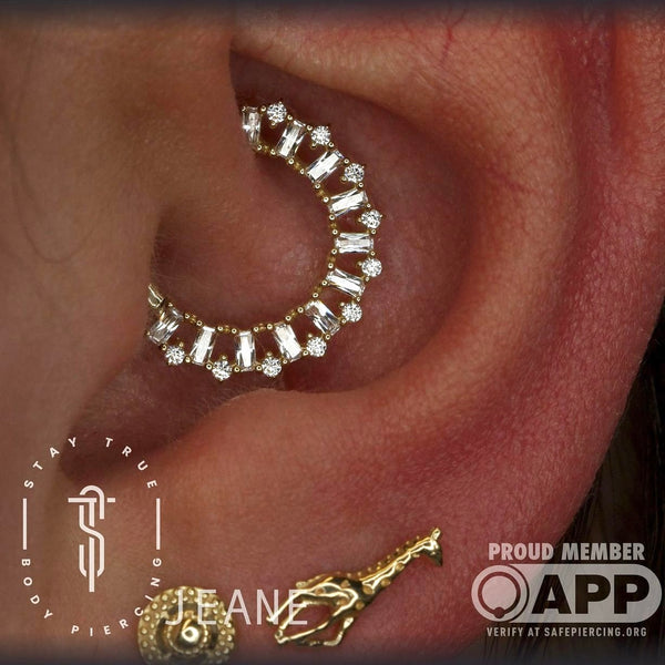 Obsessed Clicker with CZ Clickers Buddha Jewelry