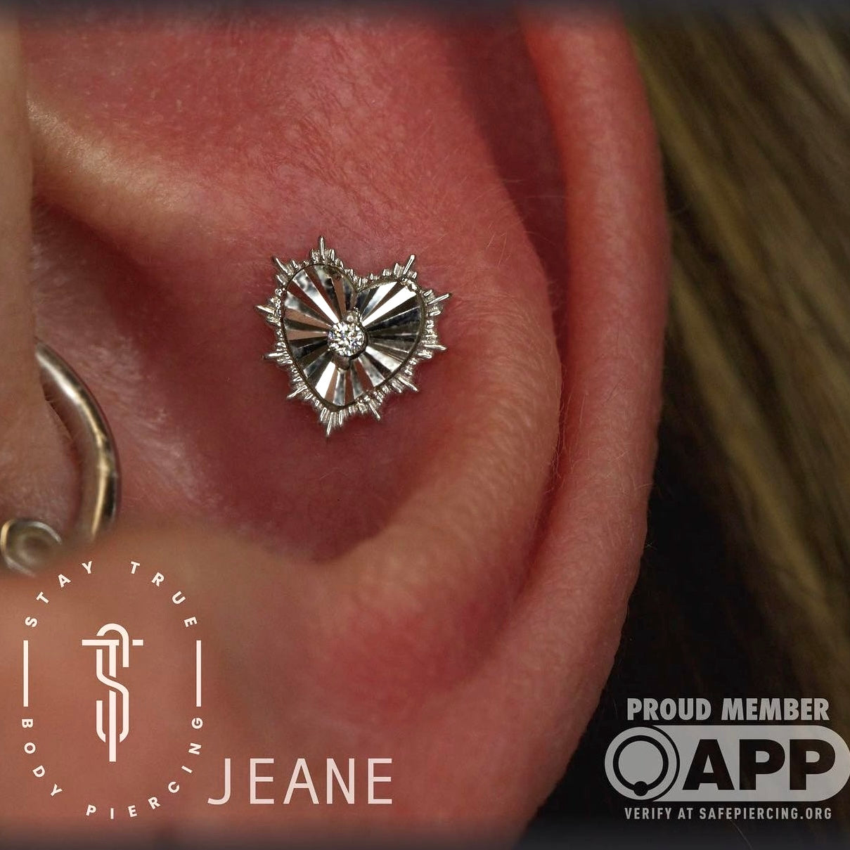 Bad Romance Threadless End with CZ Threadless Ends Buddha Jewelry