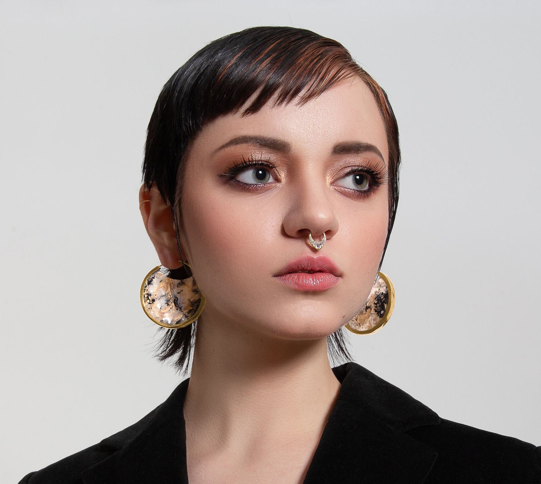 Prism Clicker with CZ Clickers Buddha Jewelry