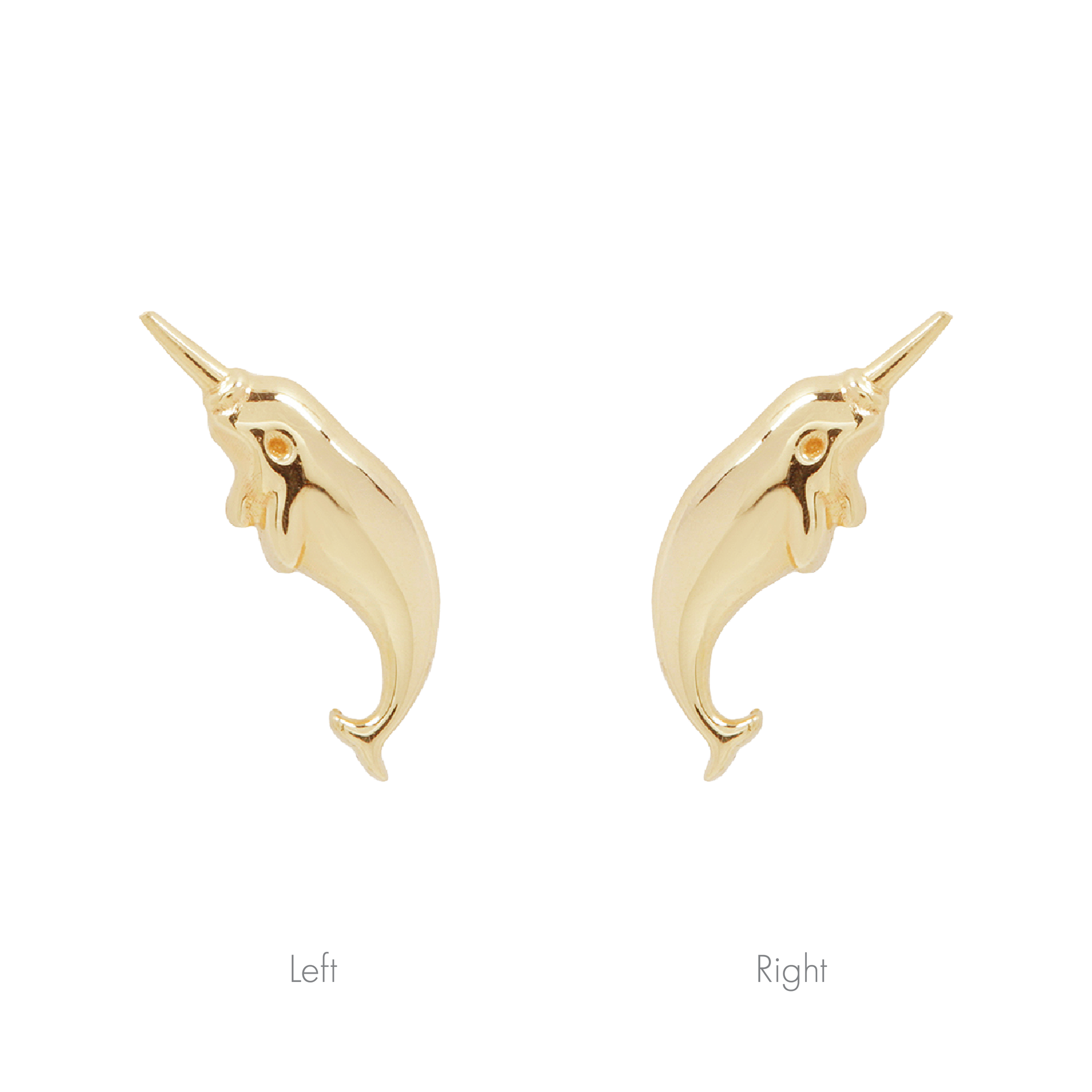 Unicorn of The Sea Threadless End Threadless Ends Buddha Jewelry