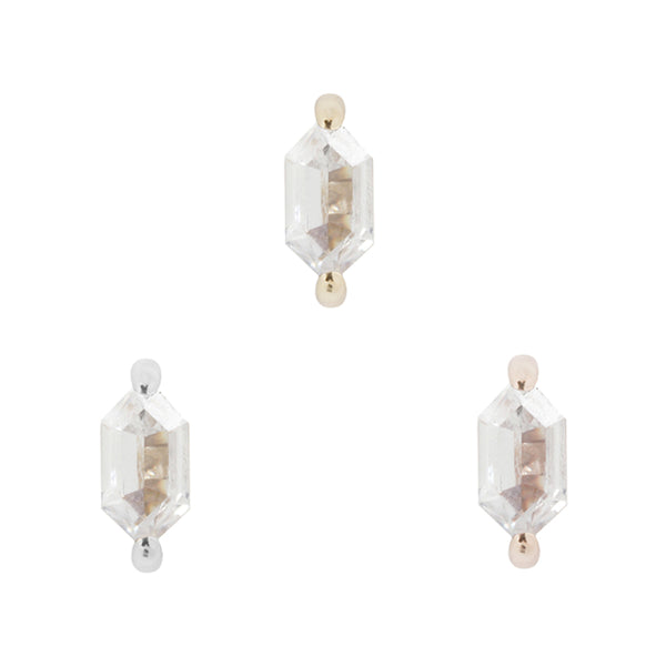 Oh My My! Threadless End with CZ Threadless Ends Buddha Jewelry