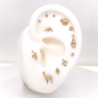 Mini 3 Bead Cluster - Threadless End Threadless Ends Buddha Jewelry Organics   