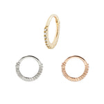 Radiant Clicker with CZ Clickers Buddha Jewelry