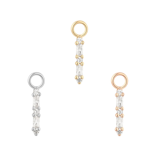 Standout Charm with CZ Charms Buddha Jewelry