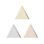 Triangle Threadless End Threadless Ends Buddha Jewelry