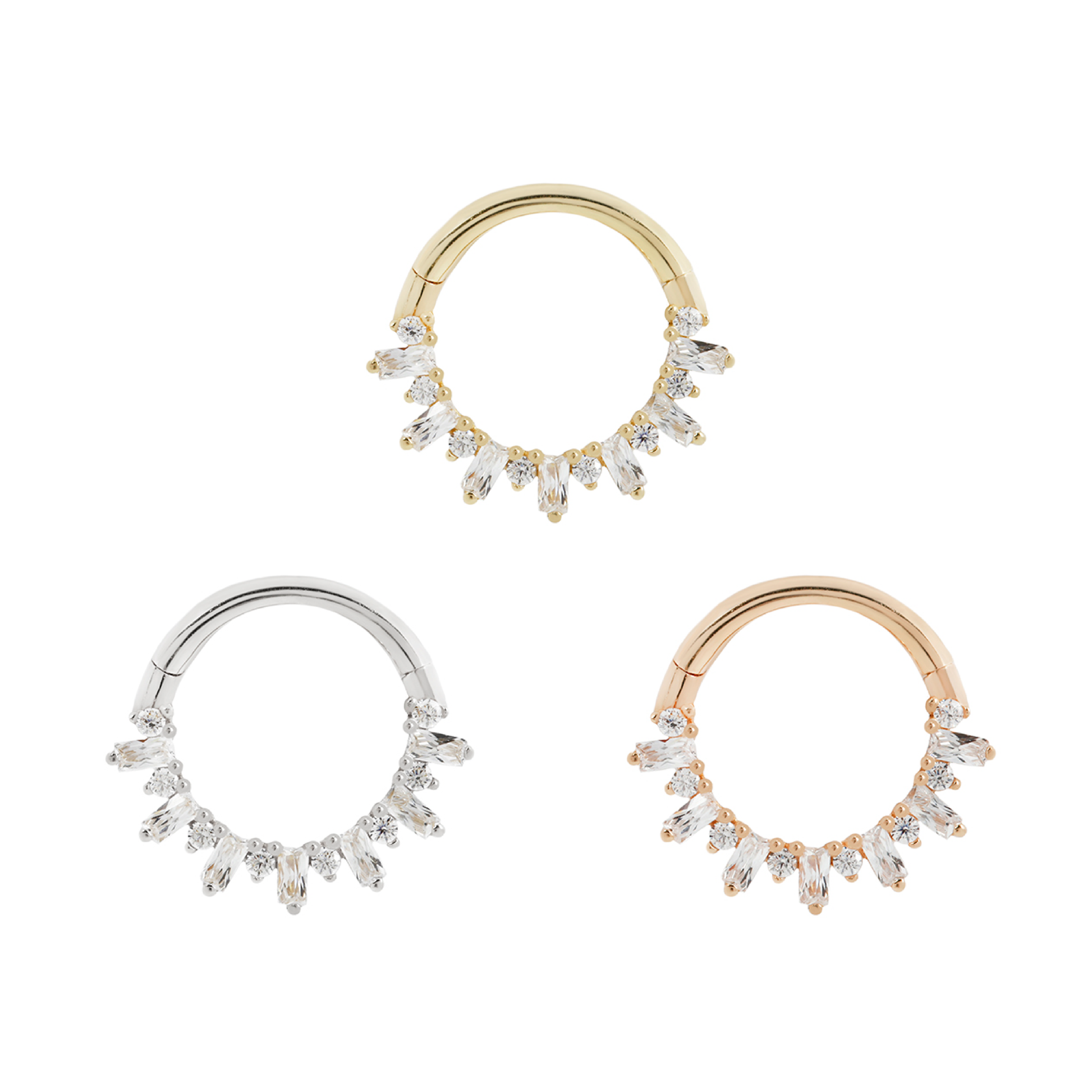 Unforgettable Clicker with CZ Clickers Buddha Jewelry