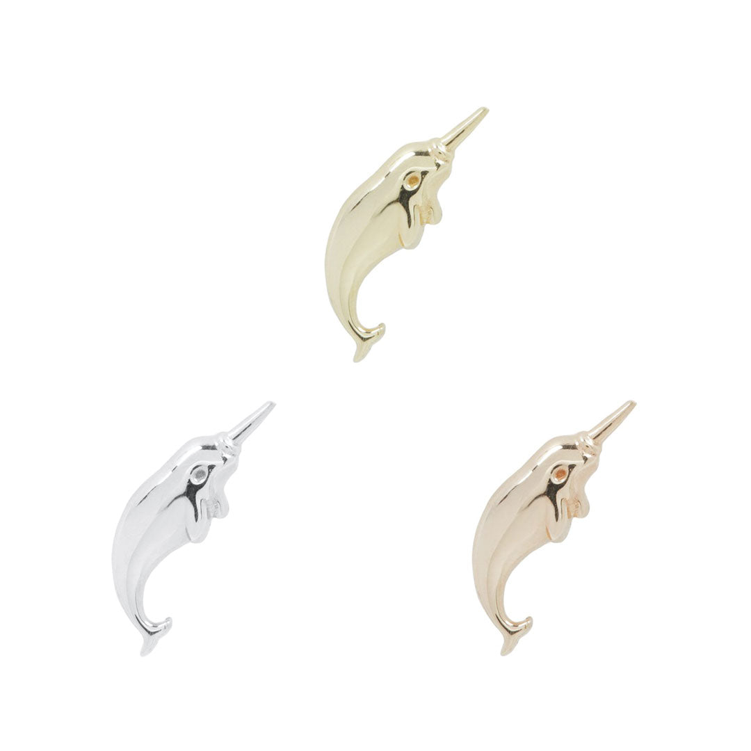 Unicorn of The Sea Threadless End Threadless Ends Buddha Jewelry