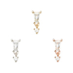 Yves Threadless End with CZ Threadless Ends Buddha Jewelry