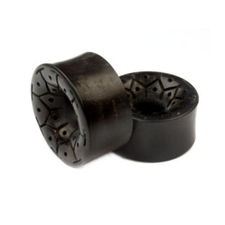 Area Plugs - Arang Wood Plugs Buddha Jewelry   