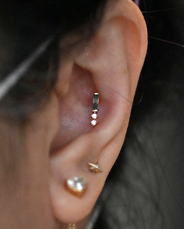 Crave Threadless End with Moss Agate Threadless Ends Buddha Jewelry