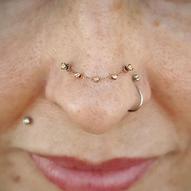 Cressida 3 Bead Chain Chains Buddha Jewelry   