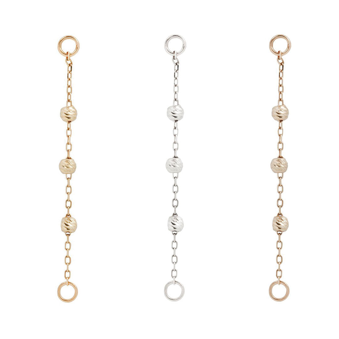 Cressida 3 Bead Chain Chains Buddha Jewelry   