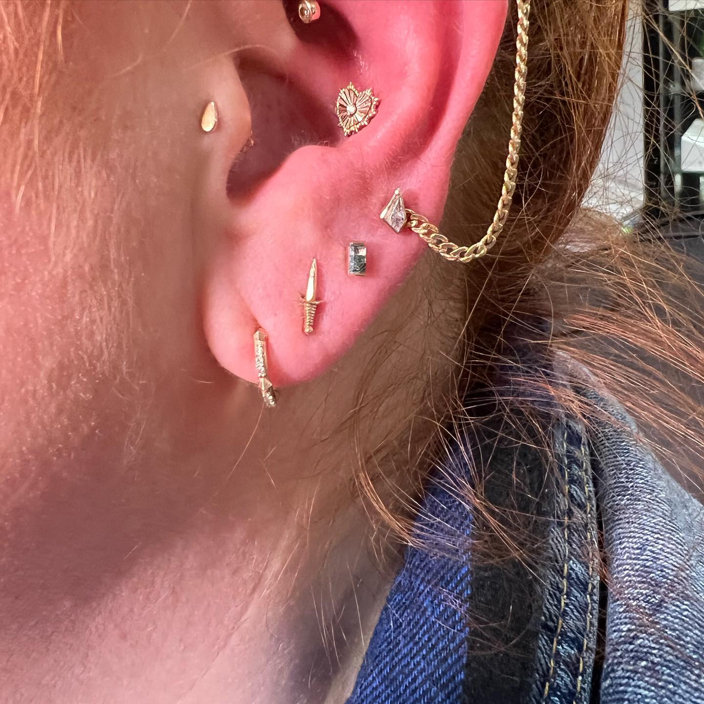 Desire Threadless End with Moss Agate Threadless Ends Buddha Jewelry