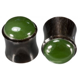 Horn Plug - Jade Plugs Buddha Jewelry   