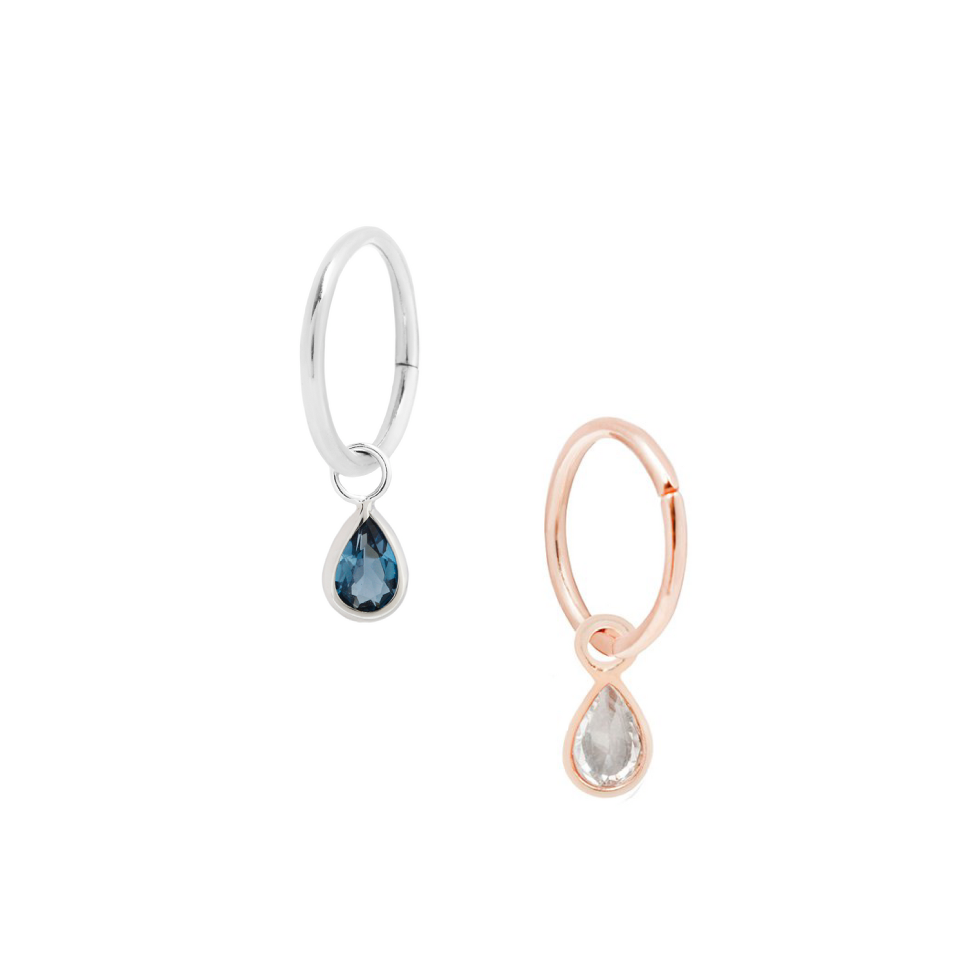 Concorde Charm with White Topaz Charms Buddha Jewelry