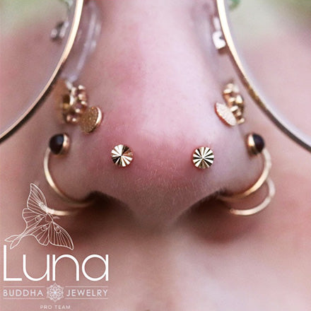 Disk Lazer Threadless End Threadless Ends Buddha Jewelry