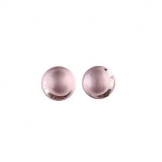 Glass Plugs - Pink Translucent Glass Buddha Jewelry