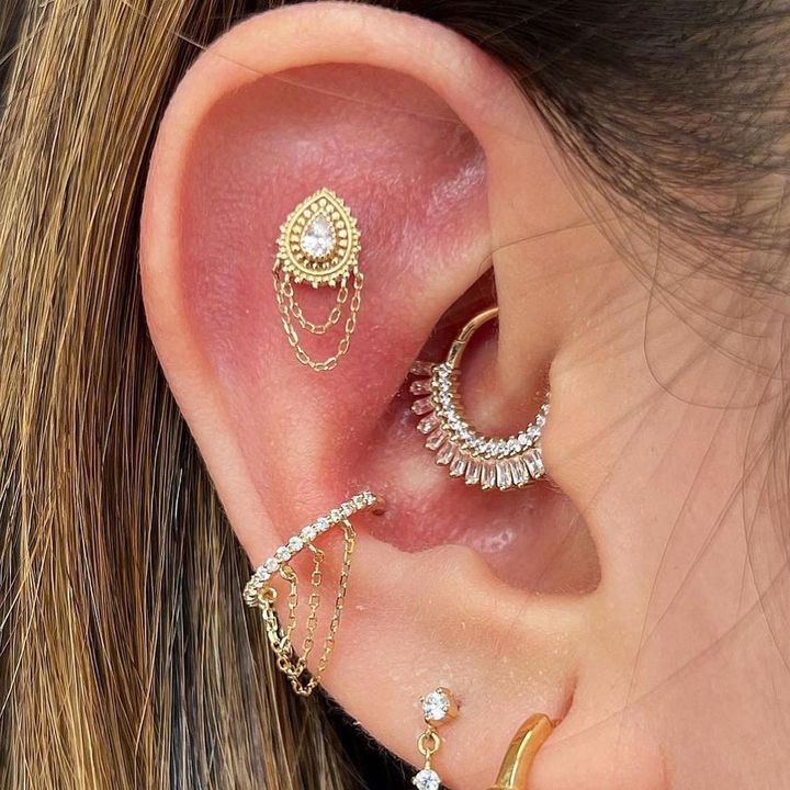 Radiate Clicker with CZ Clickers Buddha Jewelry