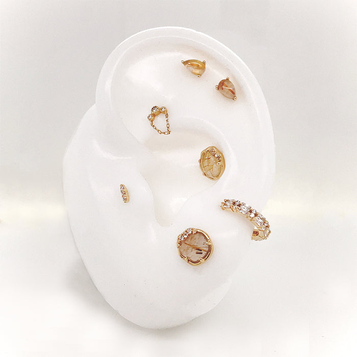 Revelation Clicker with CZ Clickers Buddha Jewelry